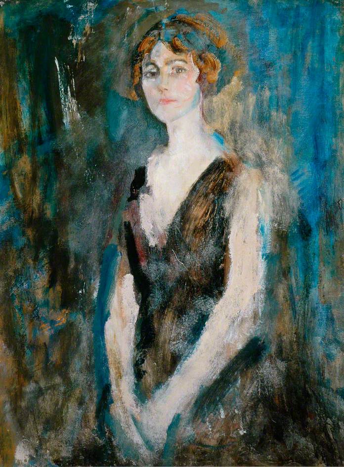 Mrs S. S. Howland by Ambrose McEvoy,16x12(A3) Poster