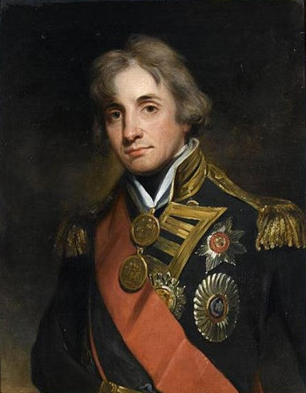 Viscount Nelson, vintage artwork by George Peter Alexander Healy, A3 (16x12") Poster Print