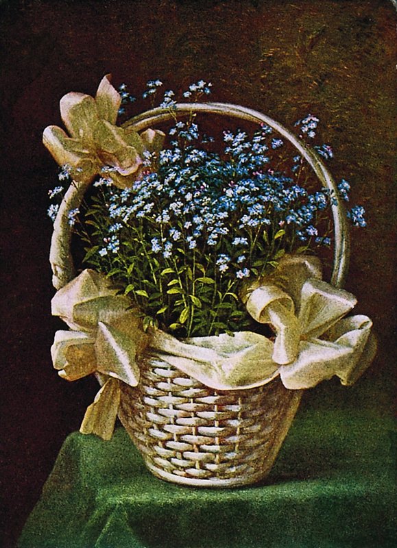 Forget-me-nots by Gavriil Kondratenko,A3(16x12")Poster