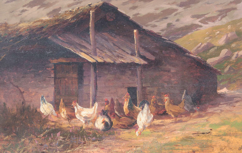 The Henhouse by Leonardo Roda,A3(16x12")Poster