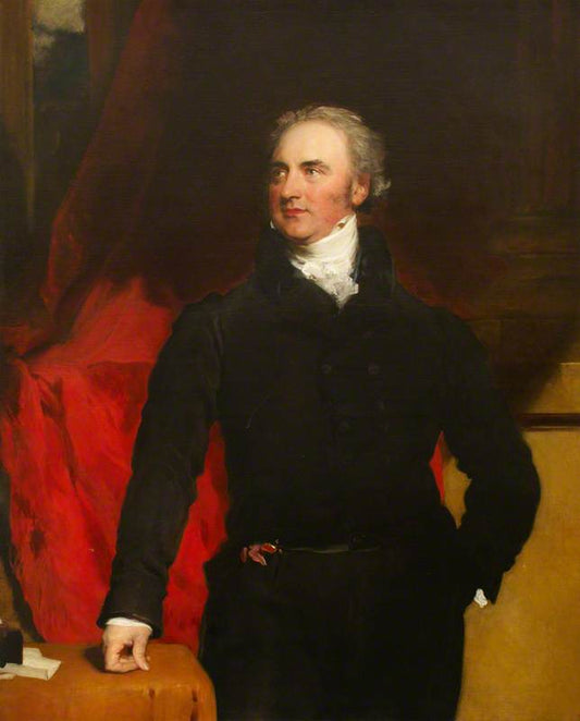 Astley Paston Cooper (1768–1841), vintage artwork by Thomas Lawrence, 12x8" (A4) Poster