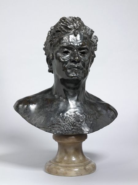 Balzac (Bust), vintage artwork by Auguste Rodin, 12x8" (A4) Poster