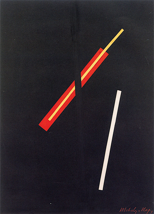 Collage with Three Elements by László Moholy-Nagy,16x12(A3) Poster