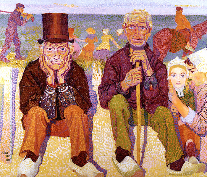 Doorkeepers of the Sea by Jan Toorop,A3(16x12