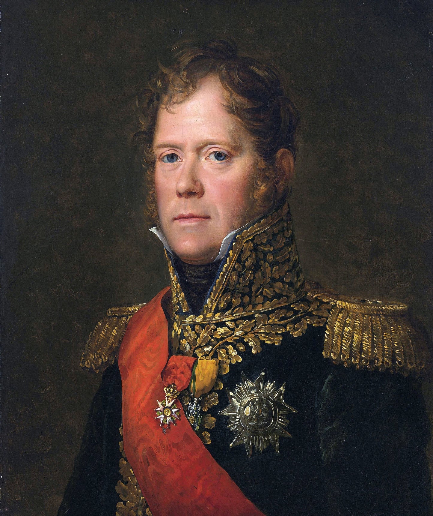 Marshal Michel Ney, vintage artwork by François Gerard, 12x8" (A4) Poster