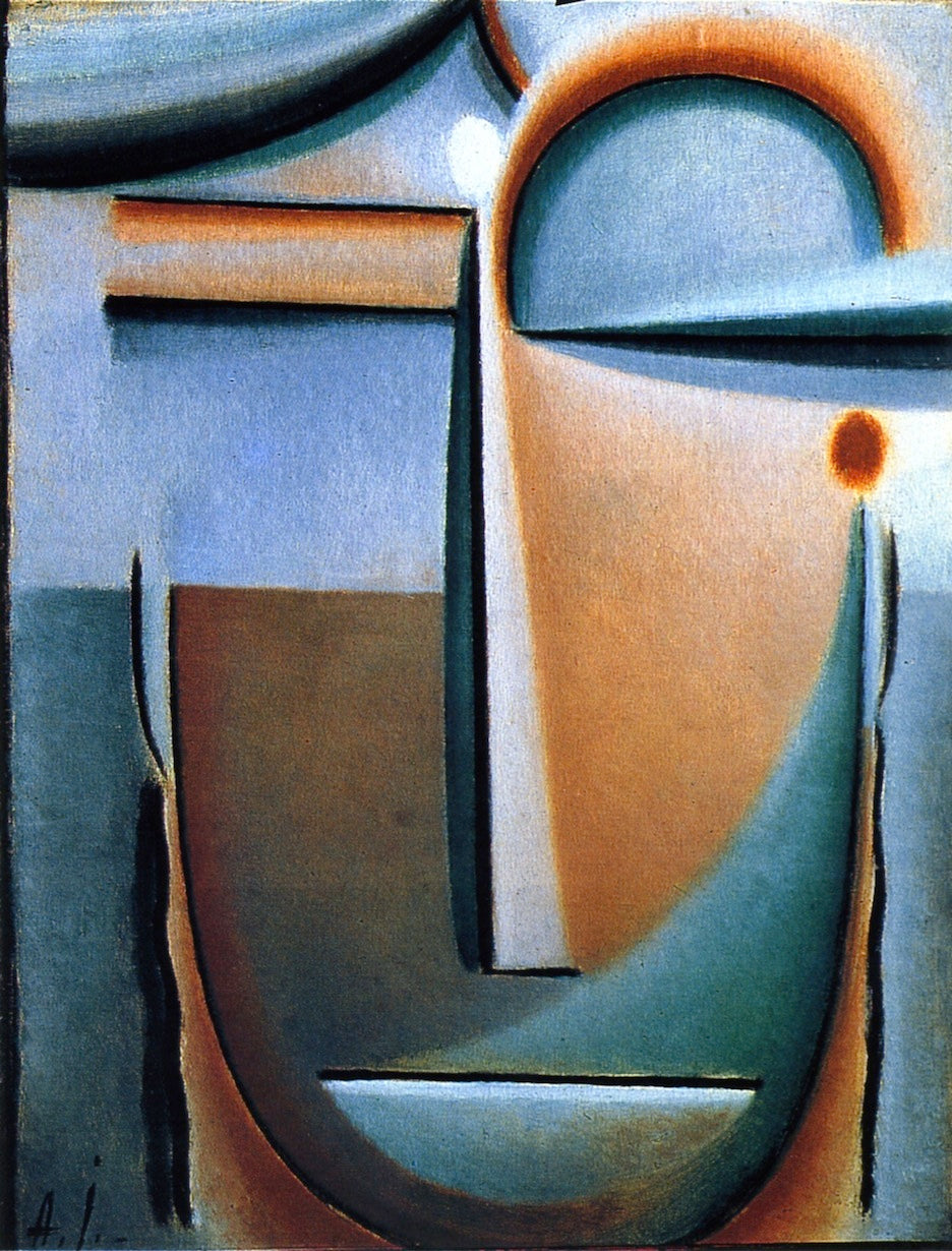 Abstract Head: Secret by Alexei von Jawlensky,A3(16x12")Poster