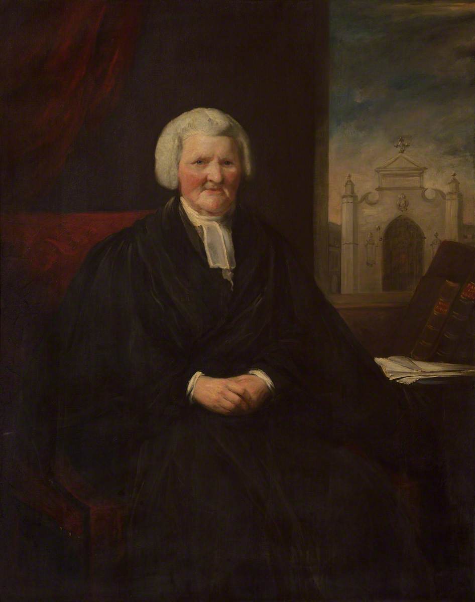 Francis Barnes, DD, Master (1788–1838), Knightbridge Professor of Philosophy, vintage artwork by John Jackson, 12x8" (A4) Poster