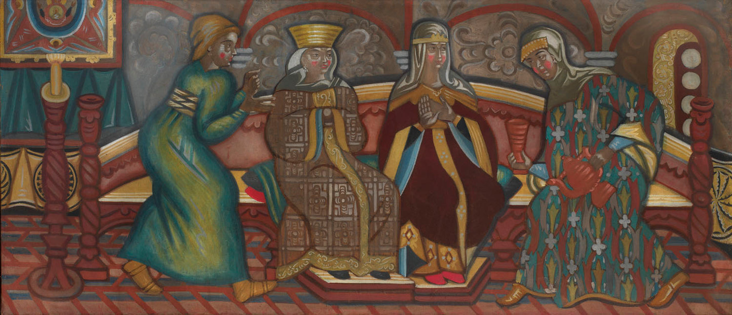 In the Princes' Chamber by Dmitri Semenovitch Stelletsky,16x12(A3) Poster
