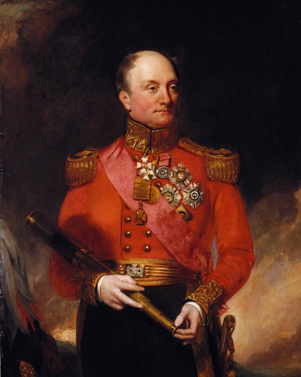 Rowland, 1st Viscount Hill (1772-1842), vintage artwork by Henry William Pickersgill, 12x8" (A4) Poster