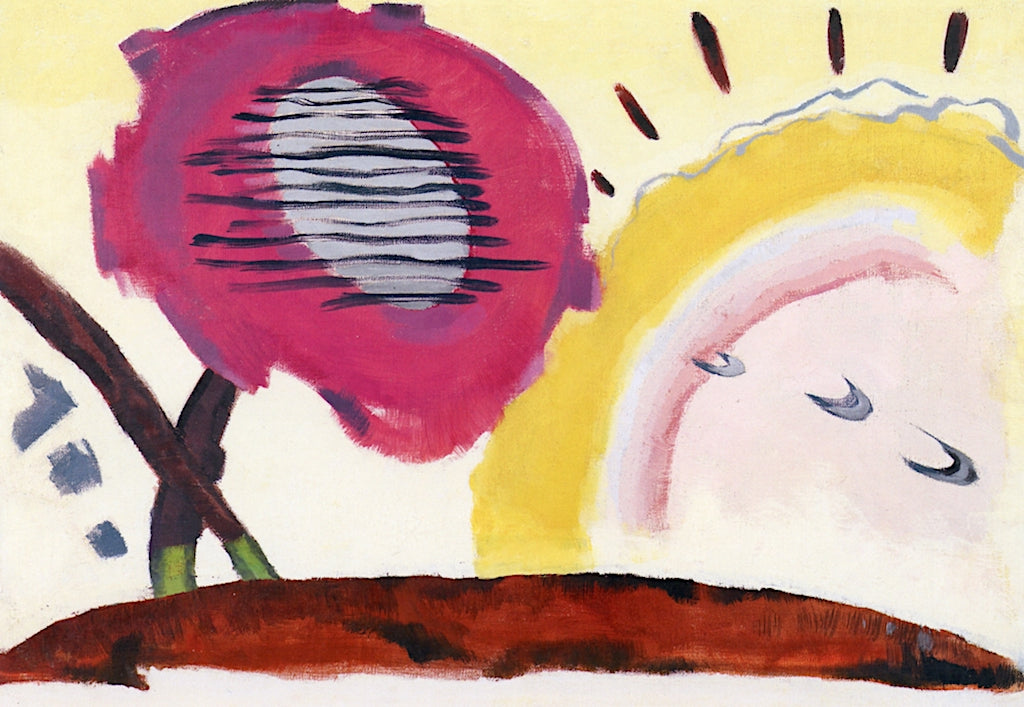 Distraction, vintage artwork by Arthur Dove, 12x8" (A4) Poster