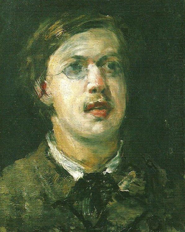 Portrait of Dr. Axel Munthe, vintage artwork by Ernst Josephson, 12x8" (A4) Poster
