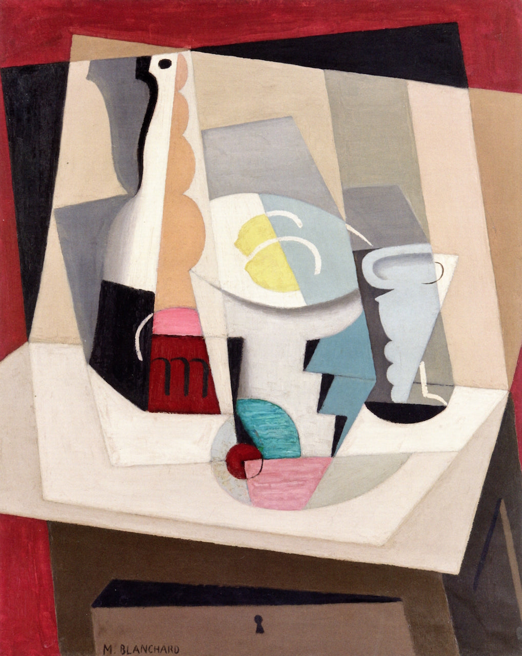 Cubist Still Life by Maria Blanchard,16x12(A3) Poster