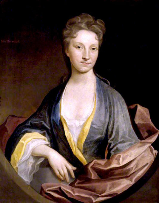 Mary Heywood, Mrs James Heywood, vintage artwork by Michael Dahl, 12x8" (A4) Poster