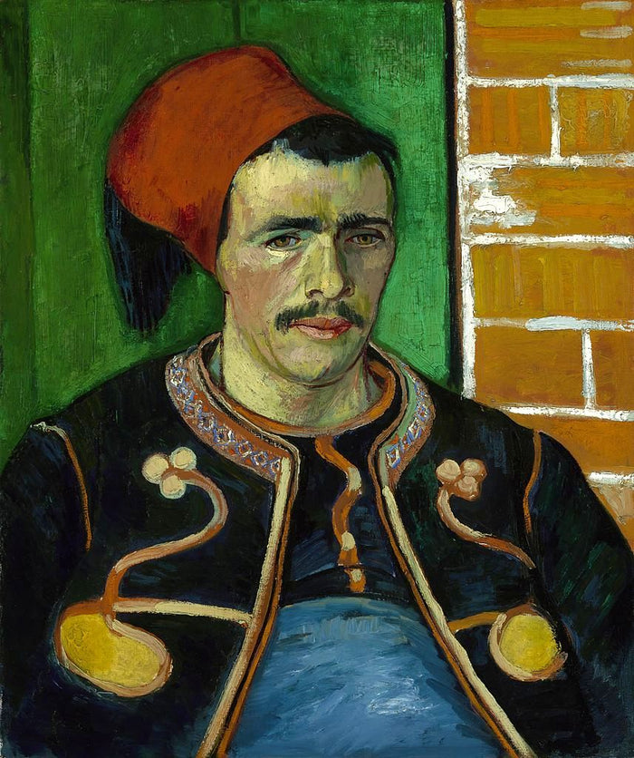 ron de zouave (Hornblower of the Zuaves) by Vincent van Gogh,A3(16x12