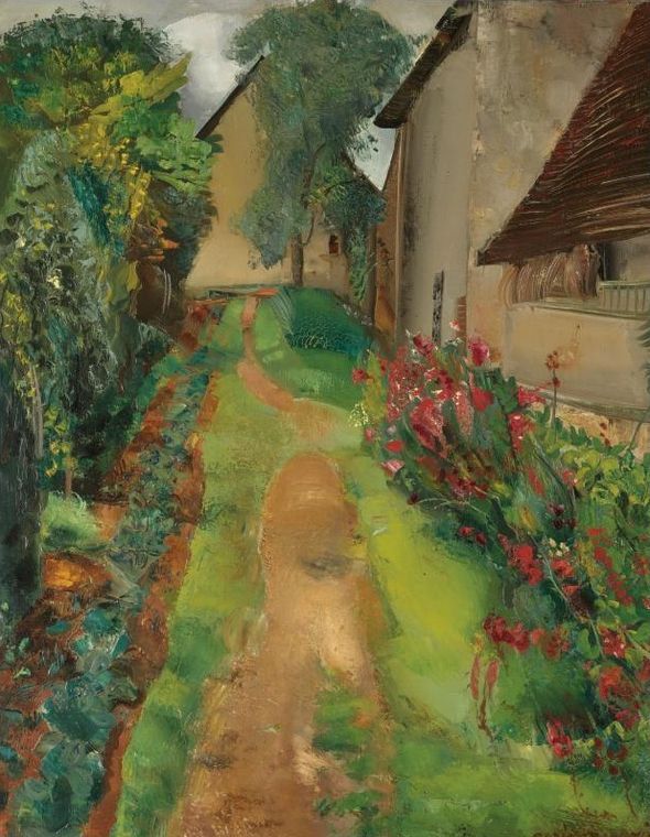 The Garden Path by Boris Grigoriev,16x12(A3) Poster