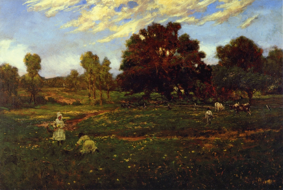 Fall Scene near Sisterdale by Julian Onderdonk,16x12(A3) Poster