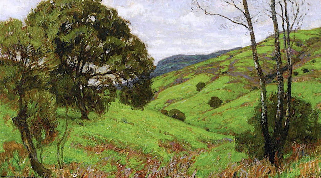 Early Laguna Landscape by William Wendt,A3(16x12")Poster