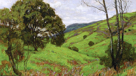 Early Laguna Landscape by William Wendt,A3(16x12")Poster