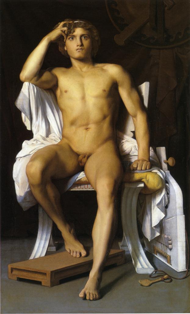 The Wrath of Achilles, vintage artwork by François-Leon Benouville, A3 (16x12") Poster Print