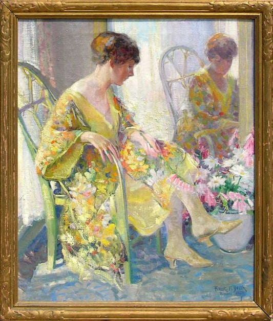 The Gold Slippers, vintage artwork by Frank H. Desch, 12x8" (A4) Poster