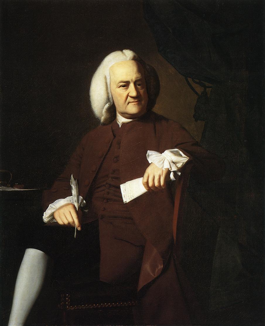 Ezekiel Goldthwait, vintage artwork by John Singleton Copley, 12x8" (A4) Poster