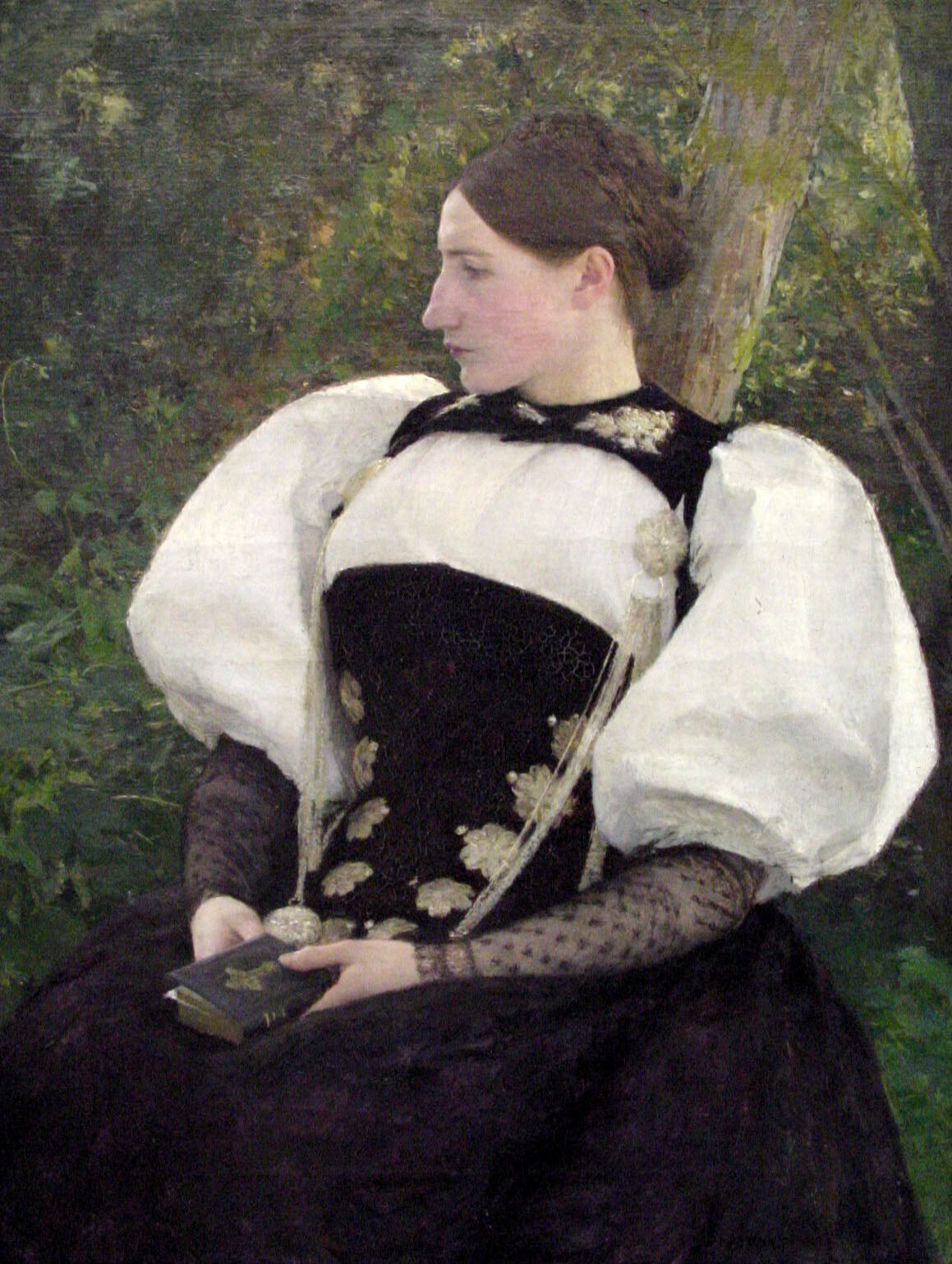 A Woman from Bern, Switzerland by Pascal Dagnan-Bouveret,A3(16x12")Poster