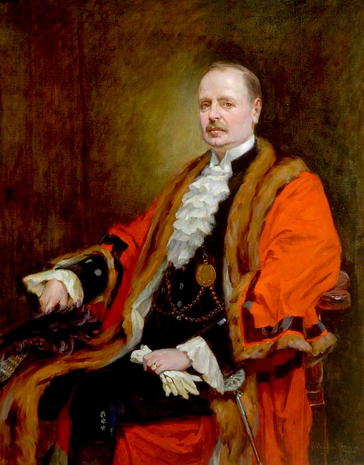 rland, JP, Lord Mayor of Newcastle upon Tyne by John Hodgson,A3(16x12")Poster