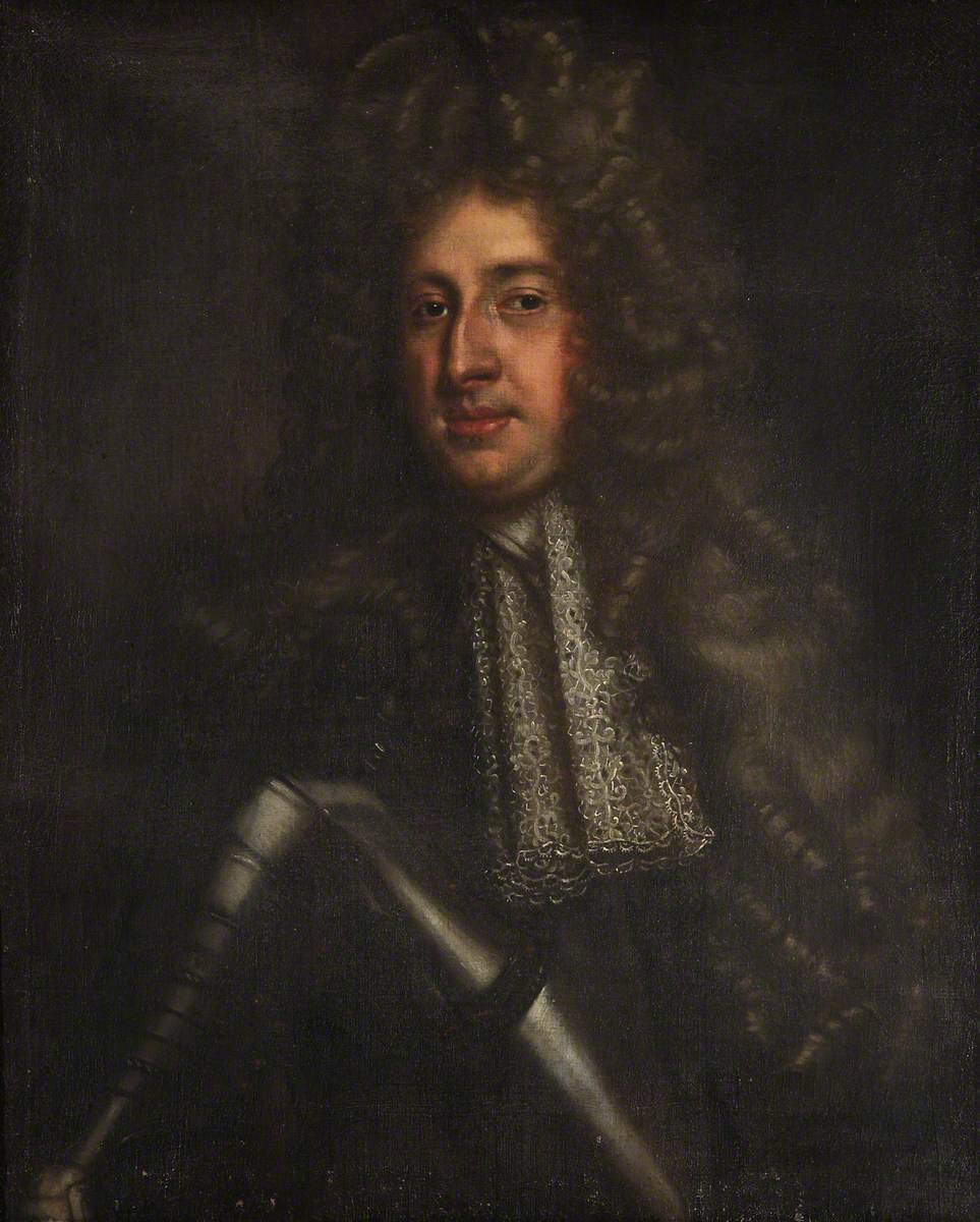 William, Lord Herbert (c.1665–1745), vintage artwork by Attributed to François de Troy, 12x8" (A4) Poster