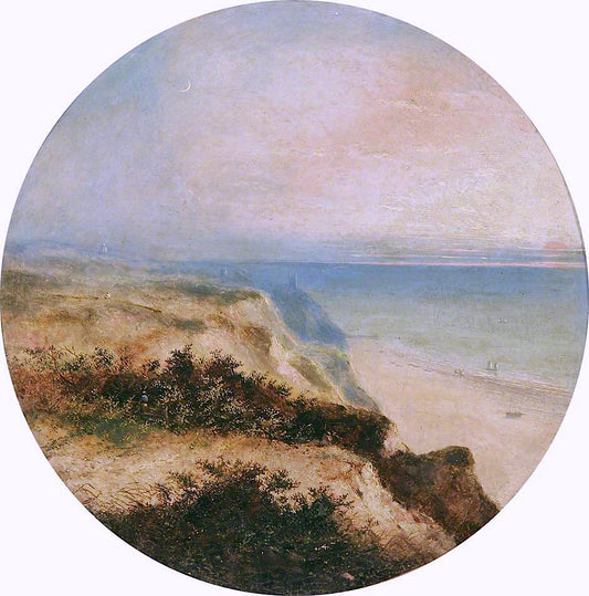 Cromer from the East, Evening, vintage artwork by William Philip Barnes Freeman, A3 (16x12") Poster Print