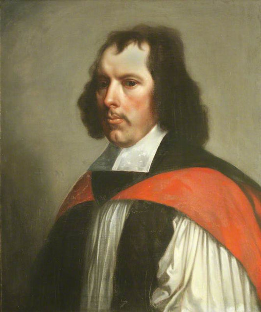 Thomas Cartwright, Bishop of Chester, vintage artwork by Gerard Soest, 12x8" (A4) Poster