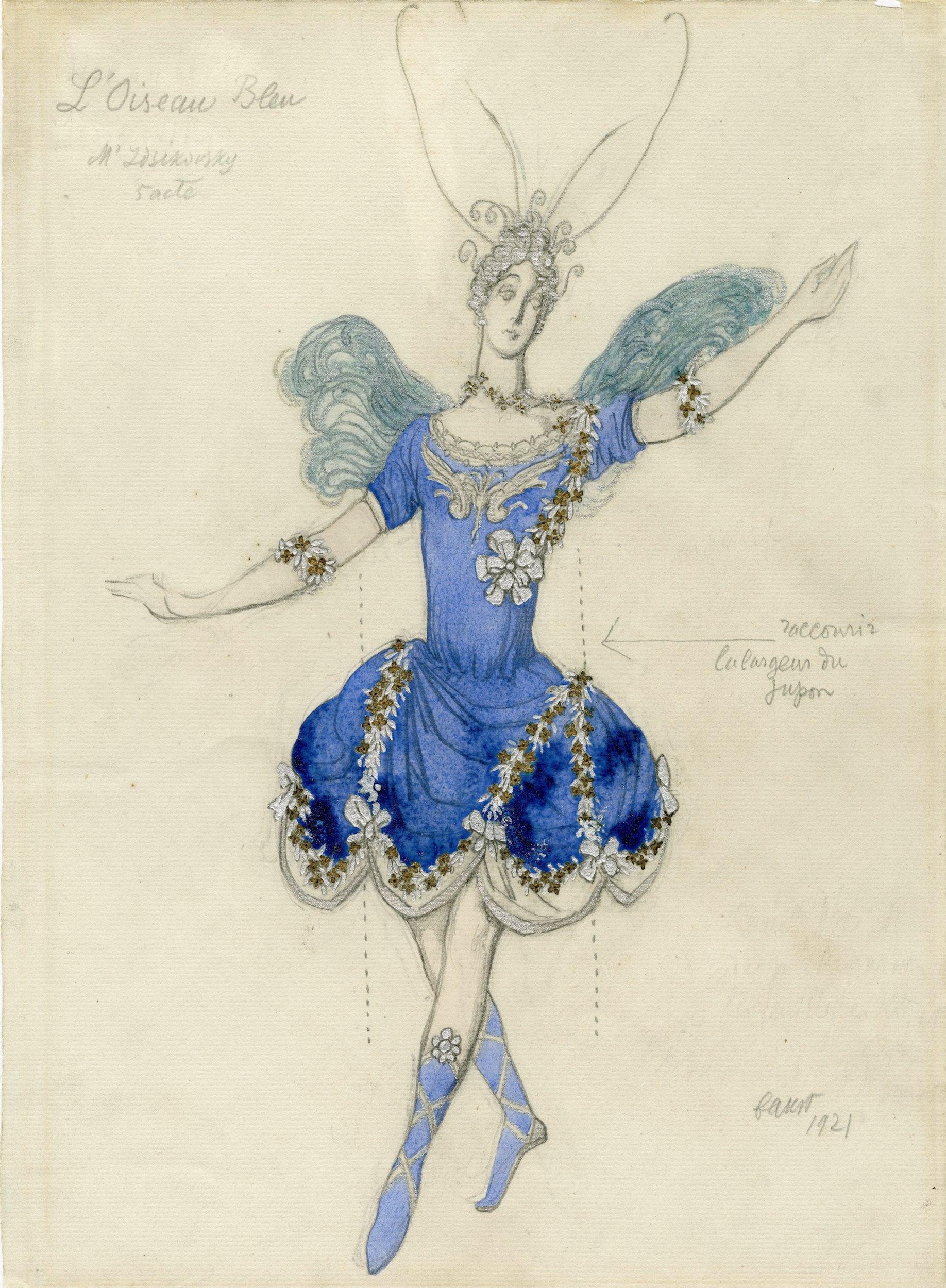 ign for the Ballet “The Sleeping Princess” by Leon Bakst,A3(16x12")Poster