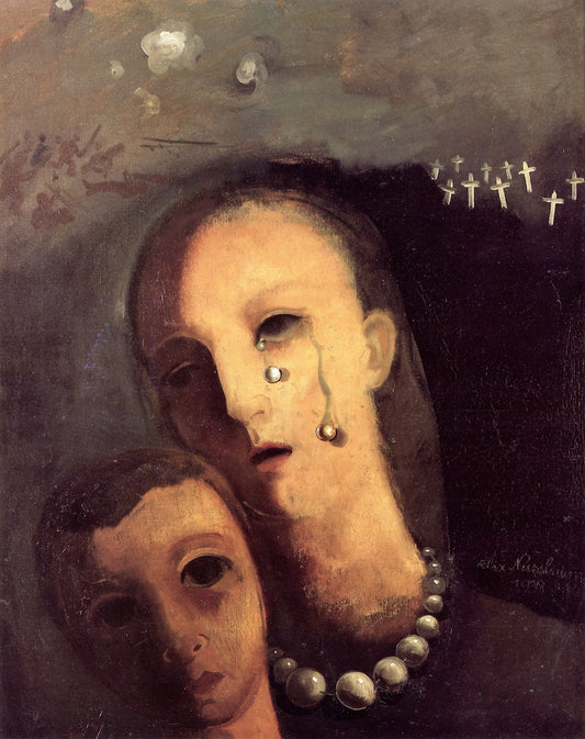 Pearls by Felix Nussbaum,16x12(A3) Poster