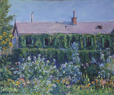 e House of Claude Monet at Giverny by Blanche Hoschede-Monet,A3(16x12")Poster