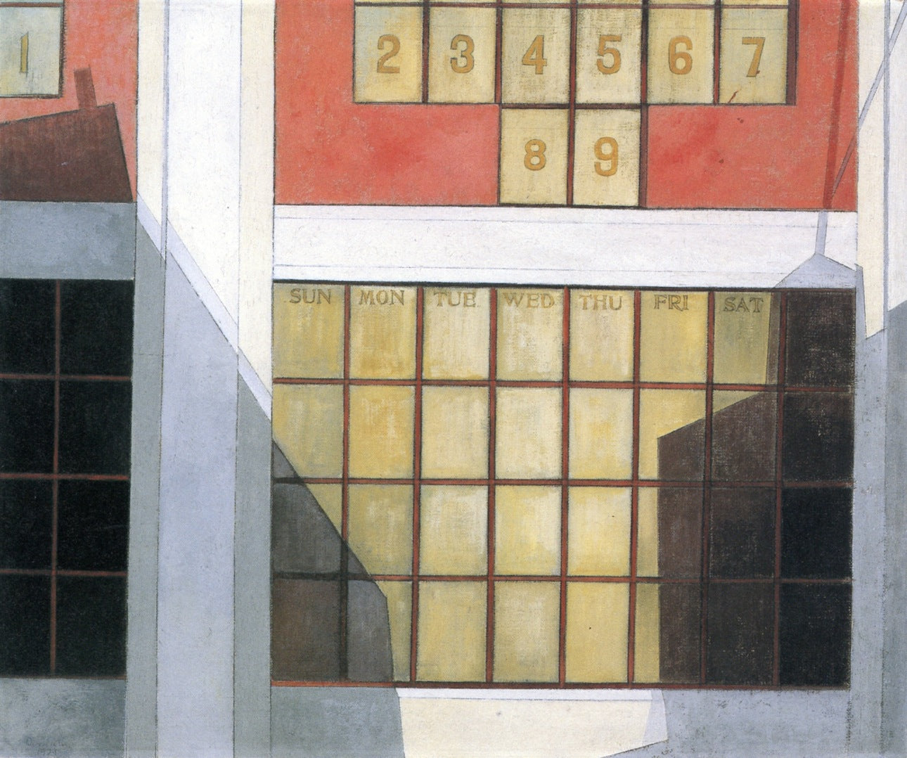 Business, vintage artwork by Charles Demuth, 12x8" (A4) Poster