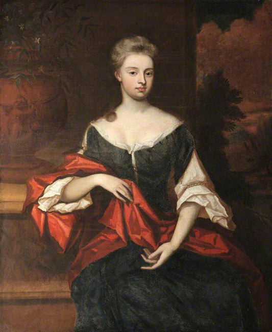 Dorothy Whitmore, vintage artwork by Sir Godfrey Kneller, BT., 12x8" (A4) Poster