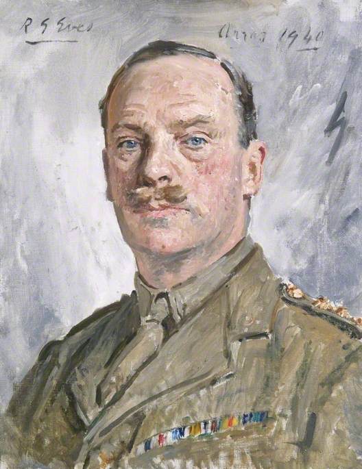 Captain G L Hastings, MC by Reginald Grenville Eves,16x12(A3) Poster