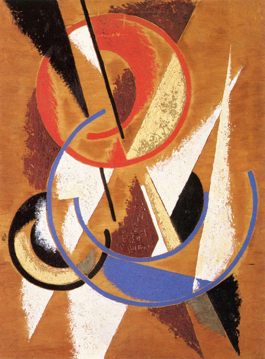 Space-Force Construction by Liubov Popova,16x12(A3) Poster