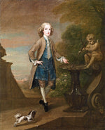 Horace Walpole, later 4th Earl of Orford, Aged Ten, vintage artwork by William Hogarth, 12x8" (A4) Poster