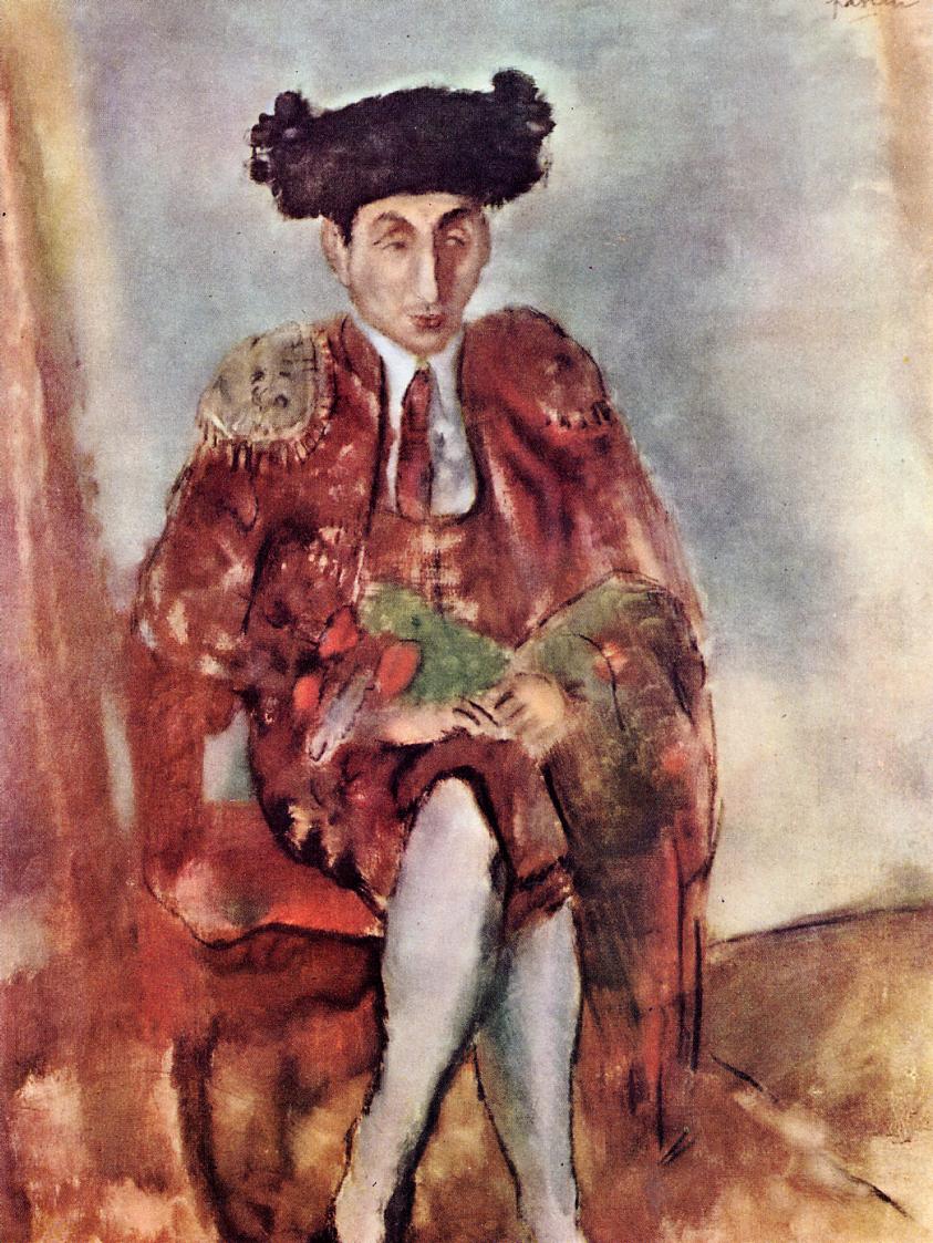 Alfred Flechtheim Dresses as a Toreador by Jules Pascin,16x12(A3) Poster
