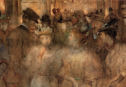 Scala, vintage artwork by Floris Arntzenius, 12x8" (A4) Poster