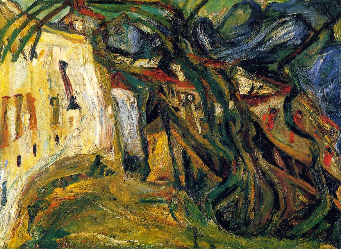 Céret Landscape by Chaim Soutine,16x12(A3) Poster