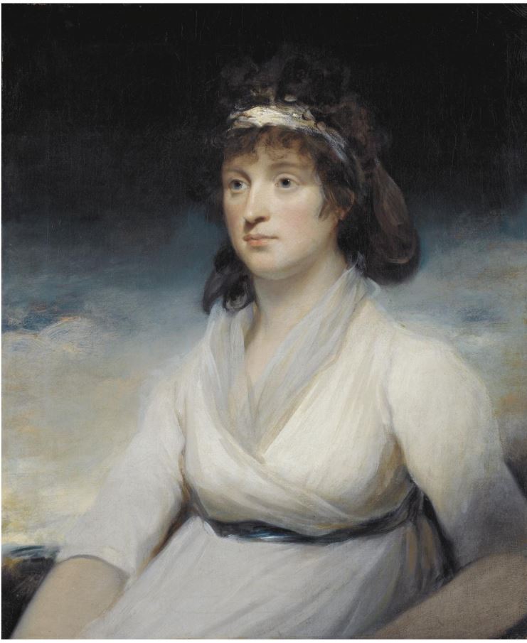 Anne, Countess of Newburgh, vintage artwork by Sir William Beechey, 12x8" (A4) Poster
