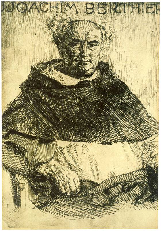 Father Joachim Berthier by Jozef Mehoffer,A3(16x12")Poster