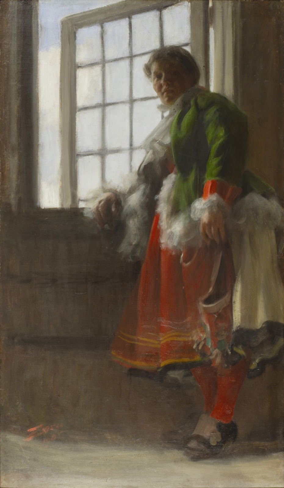 Ida by the Window by Anders Zorn,A3(16x12")Poster
