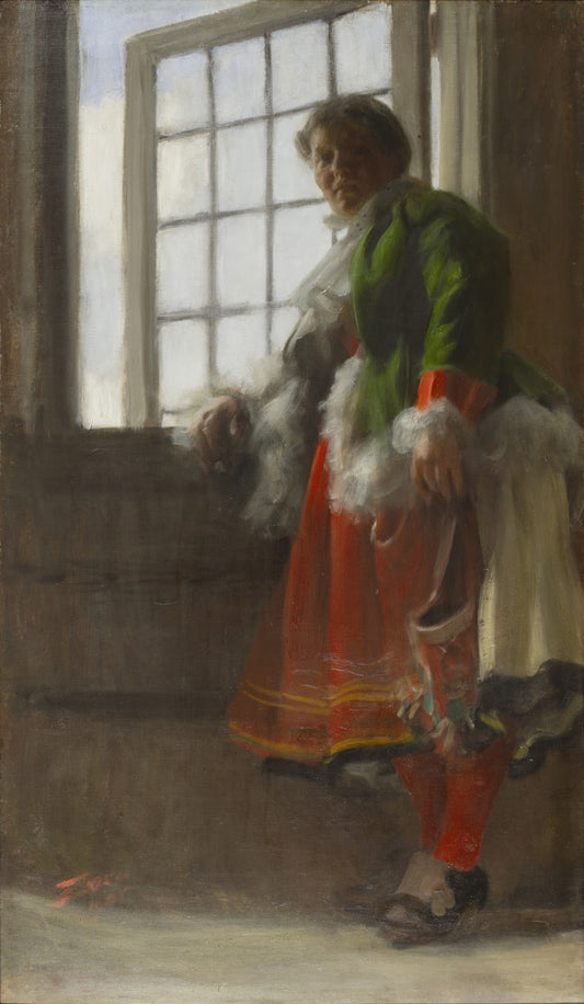 Ida by the Window by Anders Zorn,A3(16x12")Poster