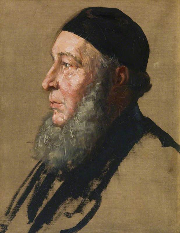 Alexander Walker LLD, vintage artwork by Alphonse Legros, 12x8" (A4) Poster