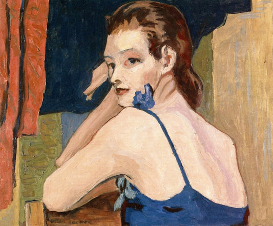 Woman in a Gown by Allen Tucker,A3(16x12")Poster