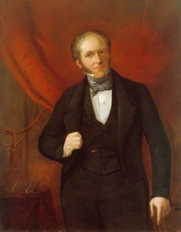 James Luke (1799-1881), vintage artwork by Attributed to Edward Hughes, 12x8" (A4) Poster