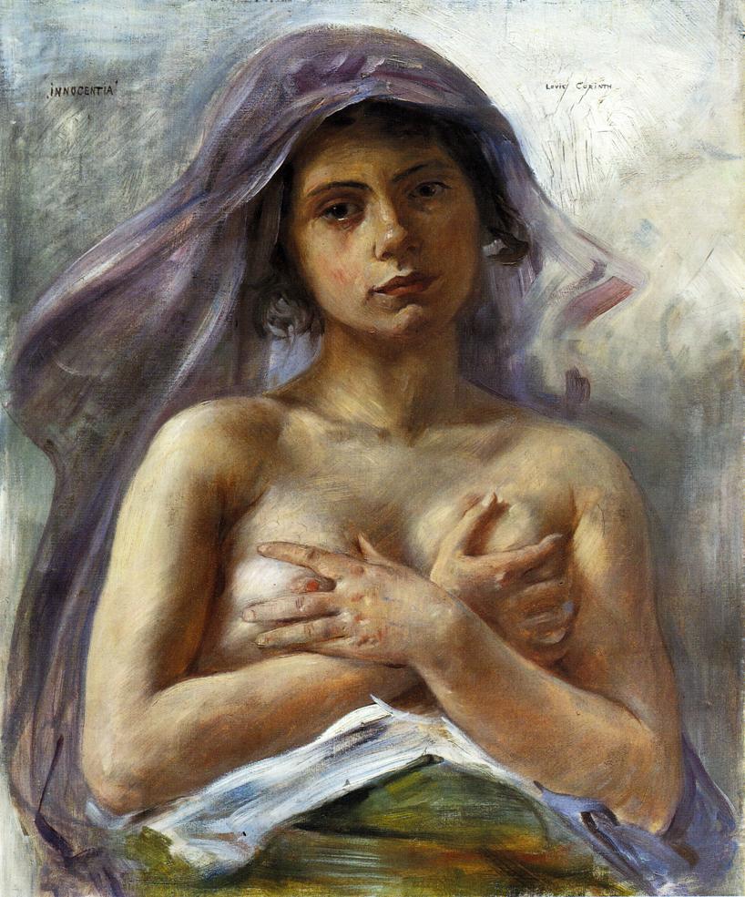 Innocentia by Lovis Corinth,A3(16x12")Poster