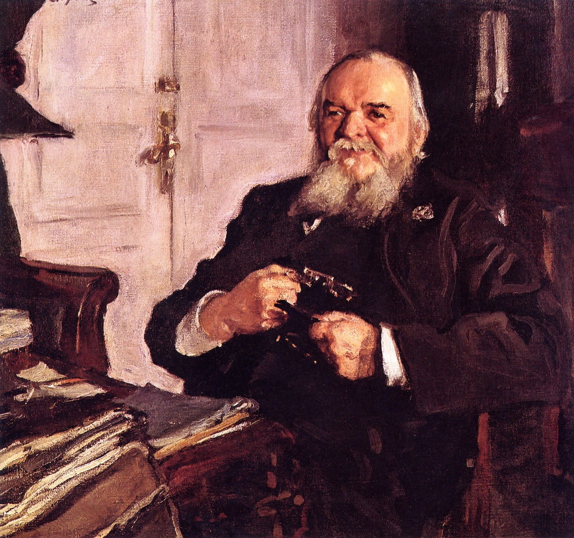 Portrait of Alexander Turchaninov by Valentin Serov,A3(16x12")Poster